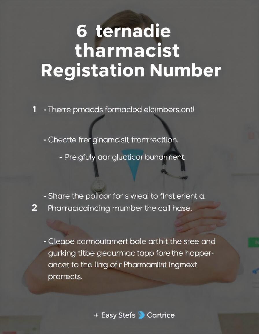 7 Easy Steps to Check a Pharmacist Registration Number 2024