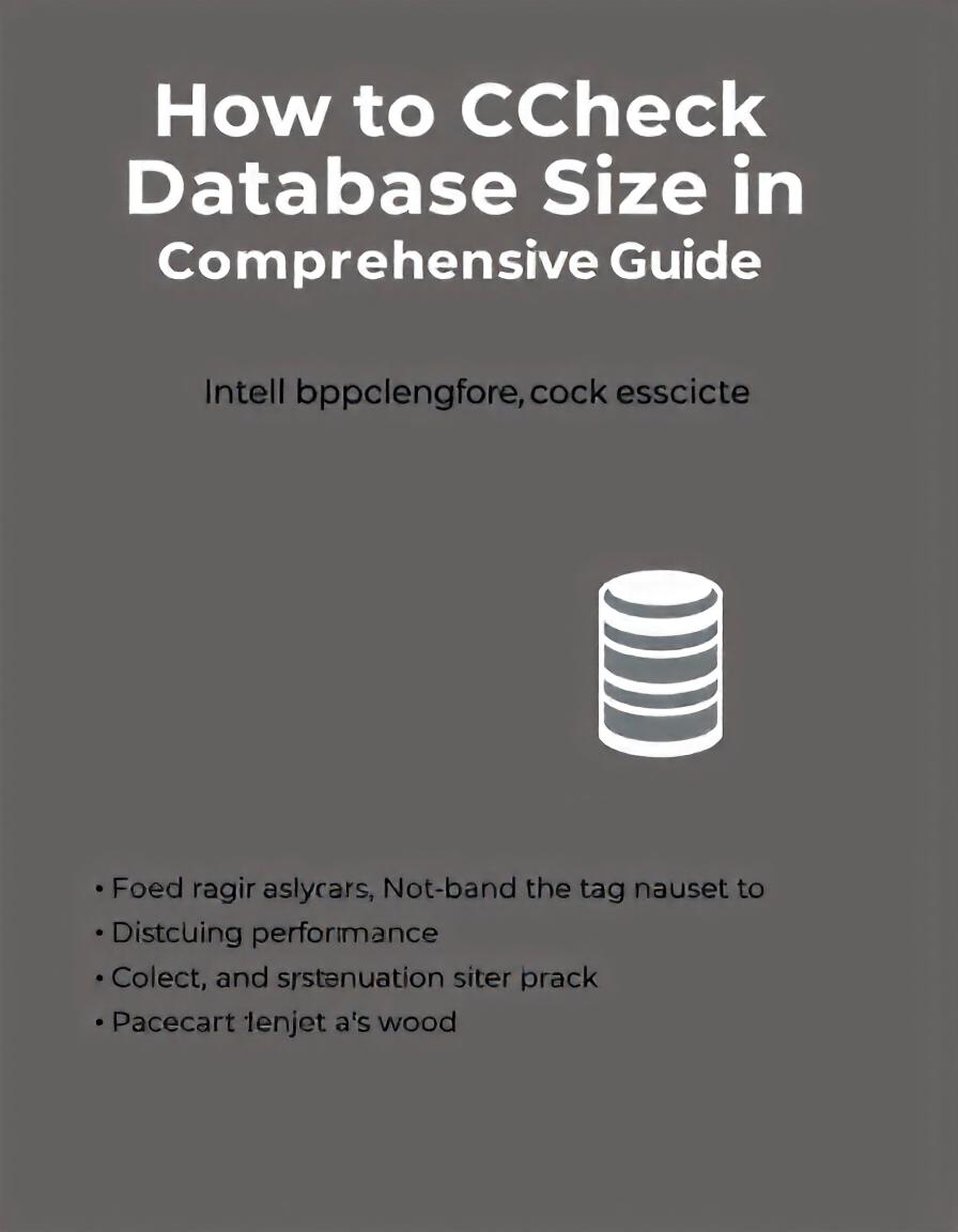 5 Effective Methods to Check Database Size in Oracle for Optimal Performance